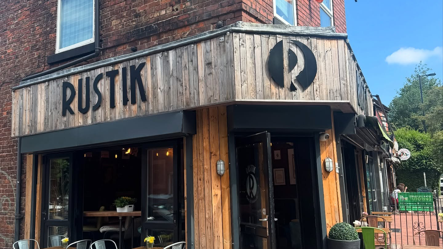 Rustik West Didsbury closing for good end of the month