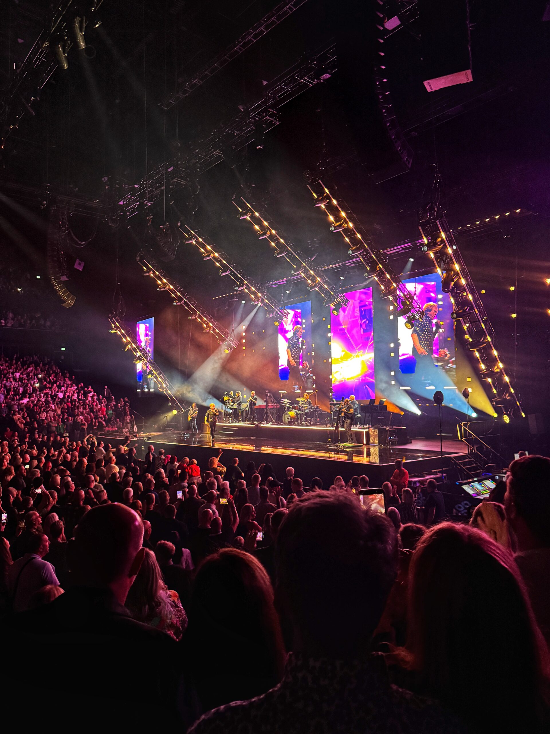 Simply Red on stage at Co-op Live in Manchester