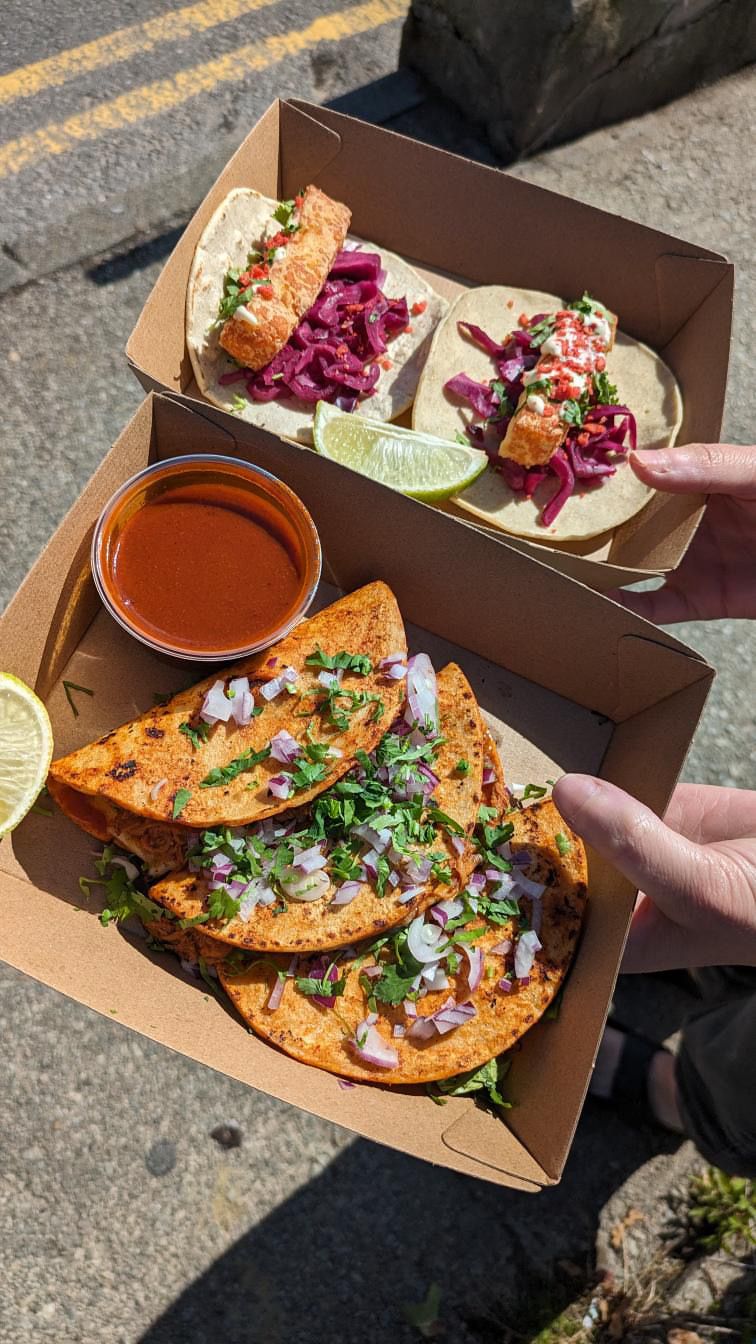 Food and drink at The Night Market UK