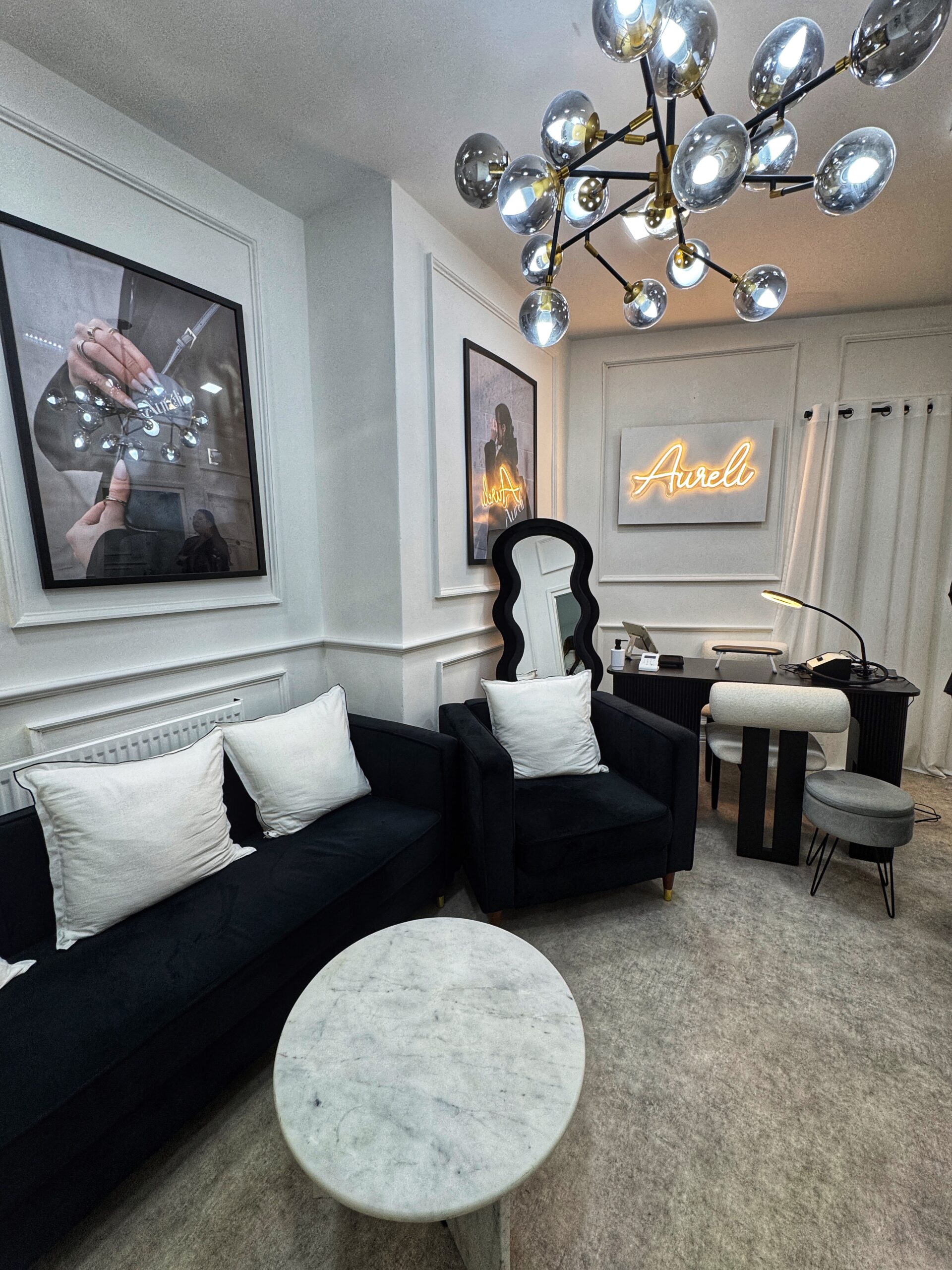 The beautiful Aureli studio in Manchester