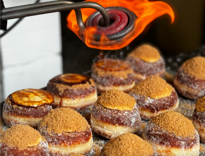 Bread Ahead is famed for its creme brulee doughnuts