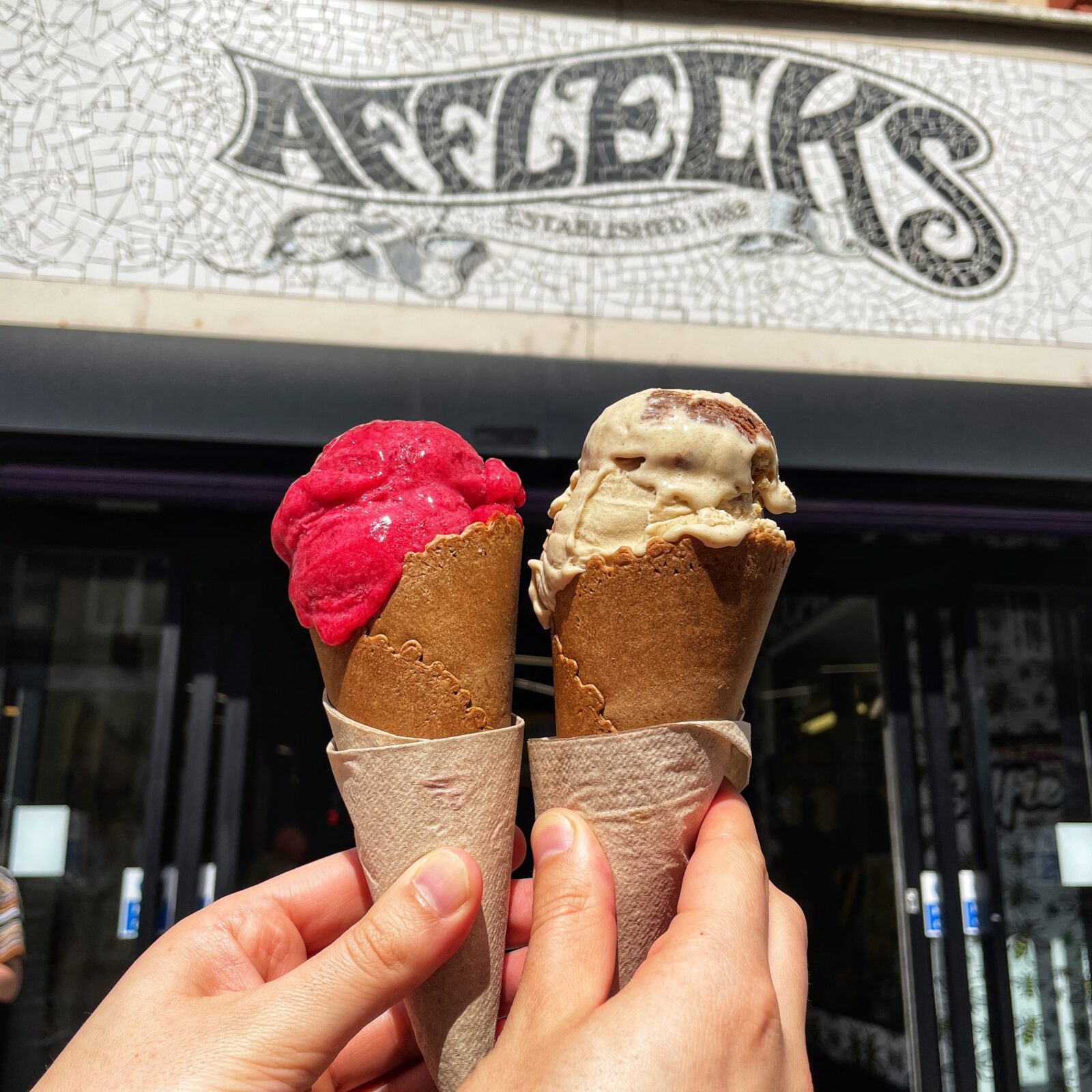 ice cream place inside afflecks palace manchester