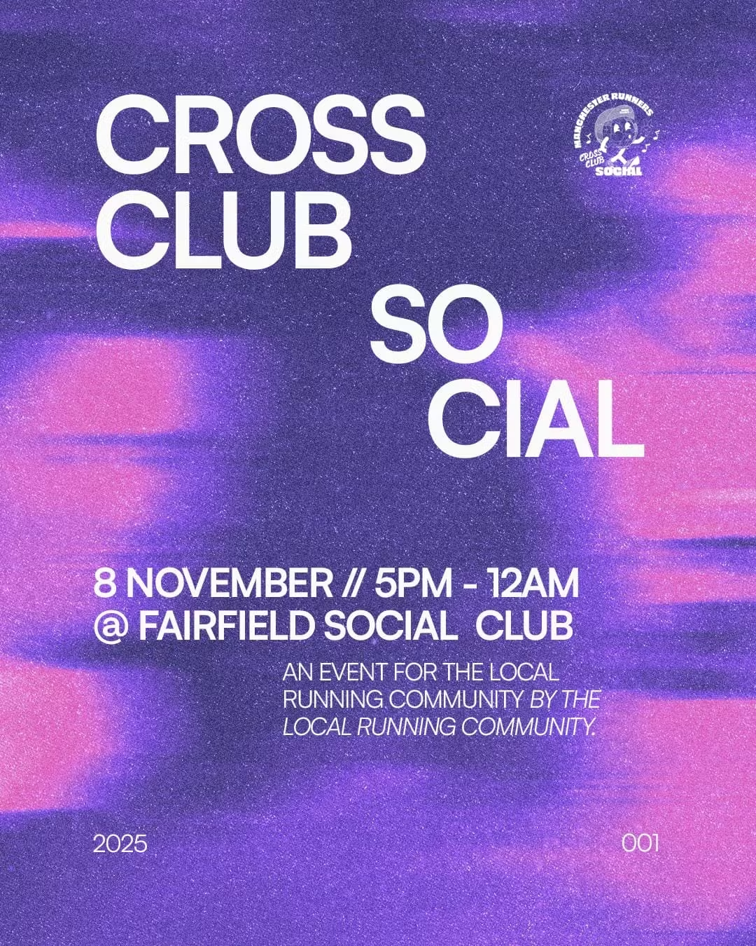 running event fairfield social club manchester