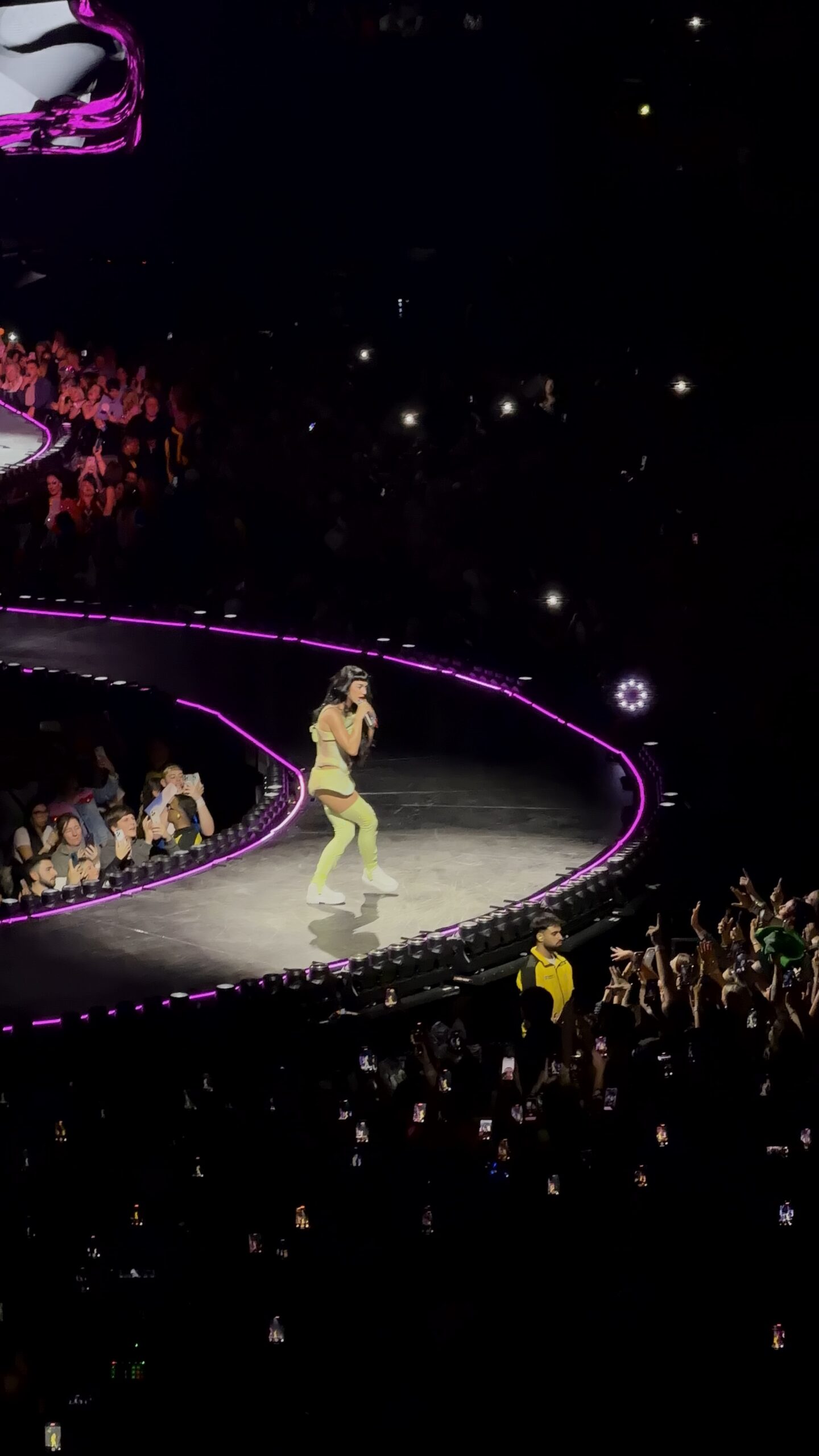 Katy Perry at the AO Arena in Manchester