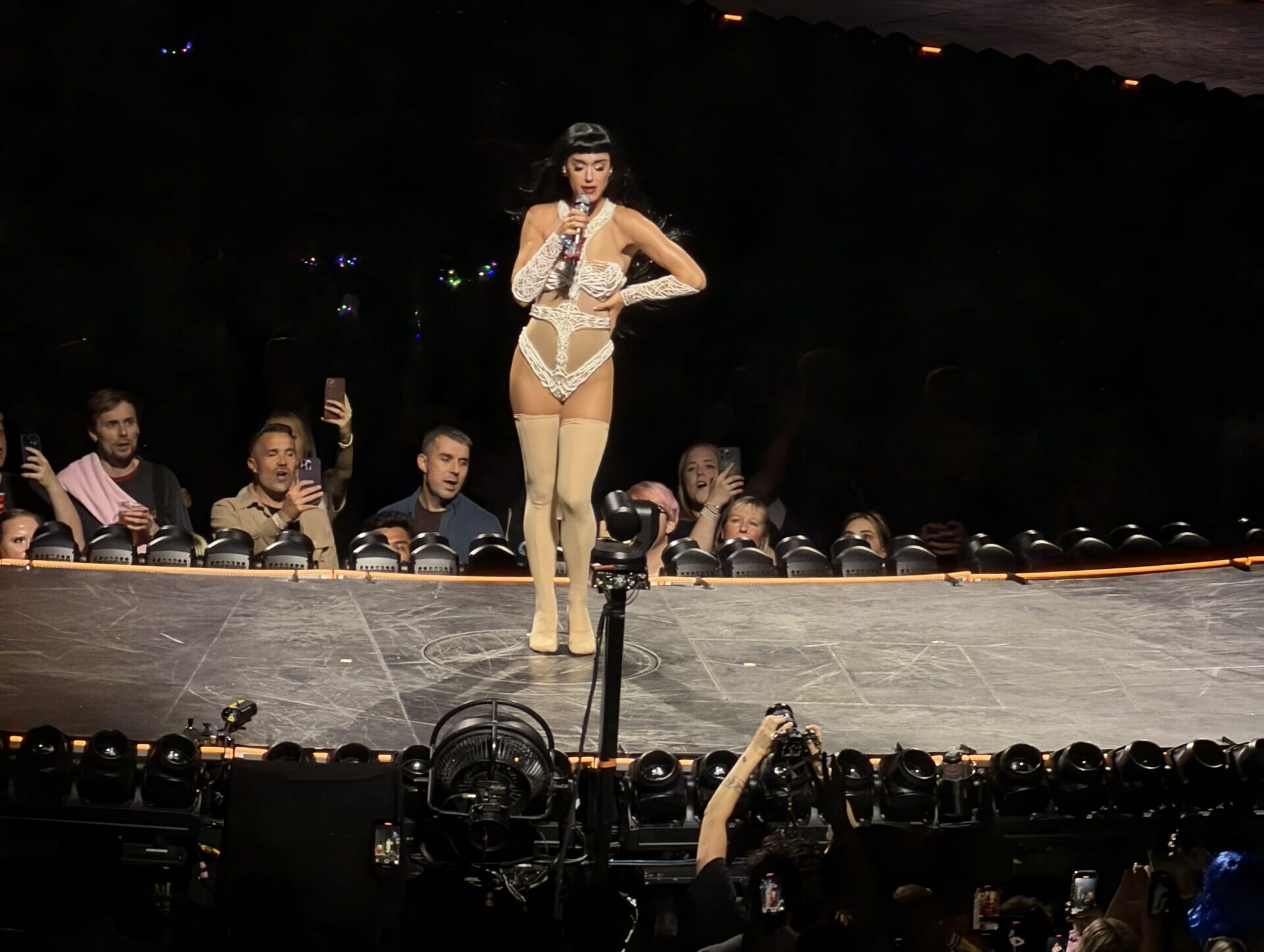 Katy Perry at the AO Arena in Manchester