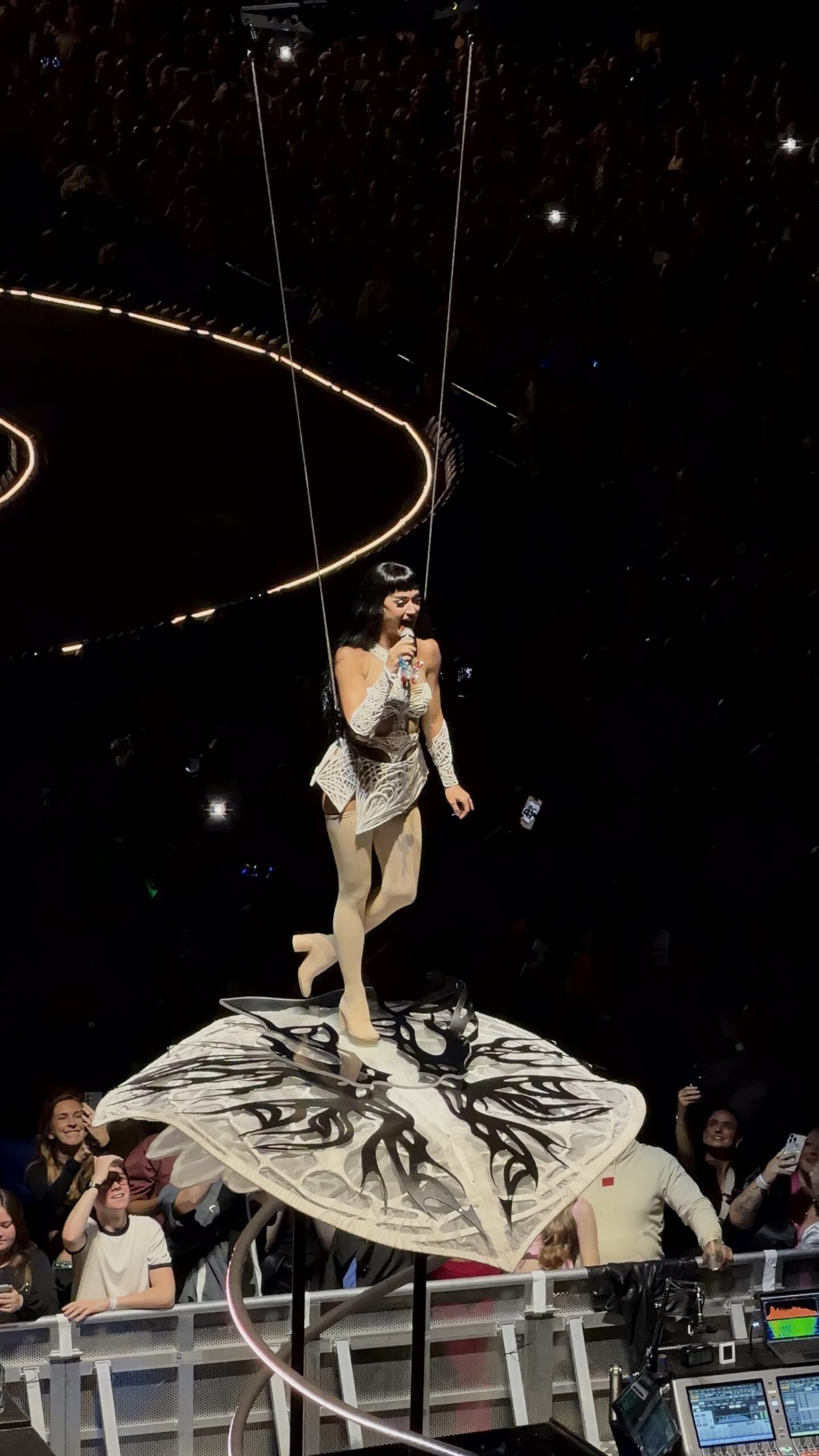 Katy Perry at the AO Arena in Manchester