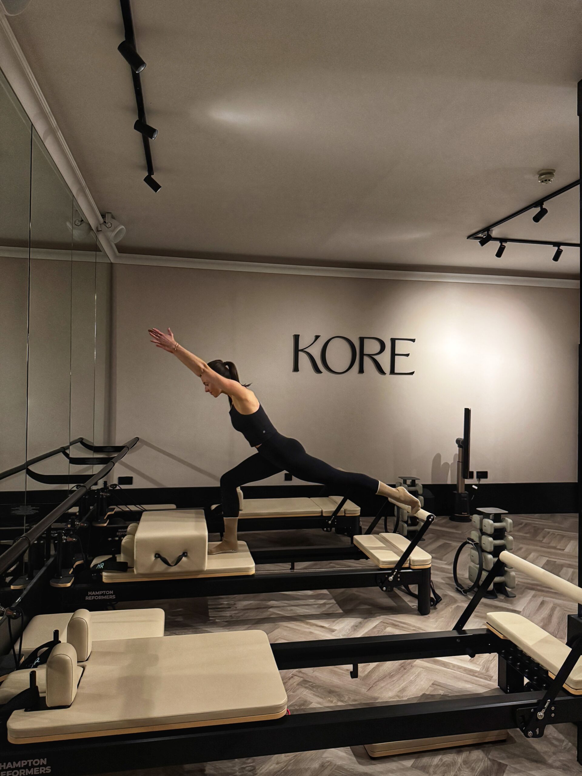 There are 12 reformer pilates beds