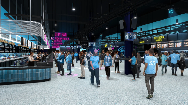 Man City fans angry backlash over being moved out of their seats North Stand stadium expansion plans