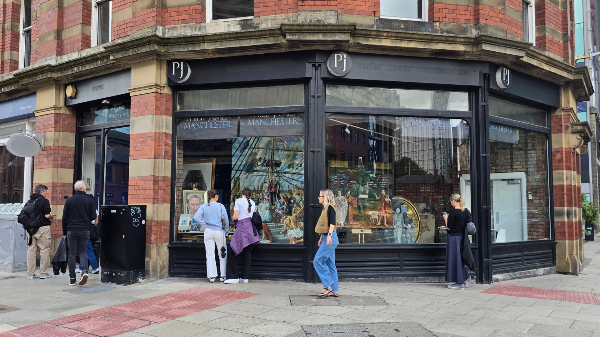 Michael J. Browne new exhibition Deansgate Manchester