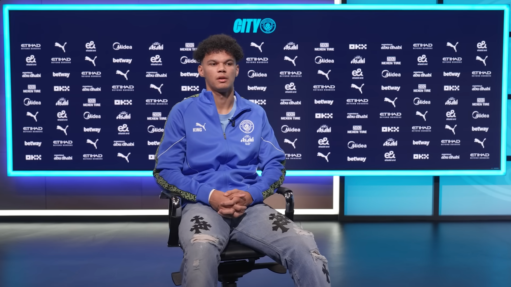 Nico O'Reilly first senior England squad call up