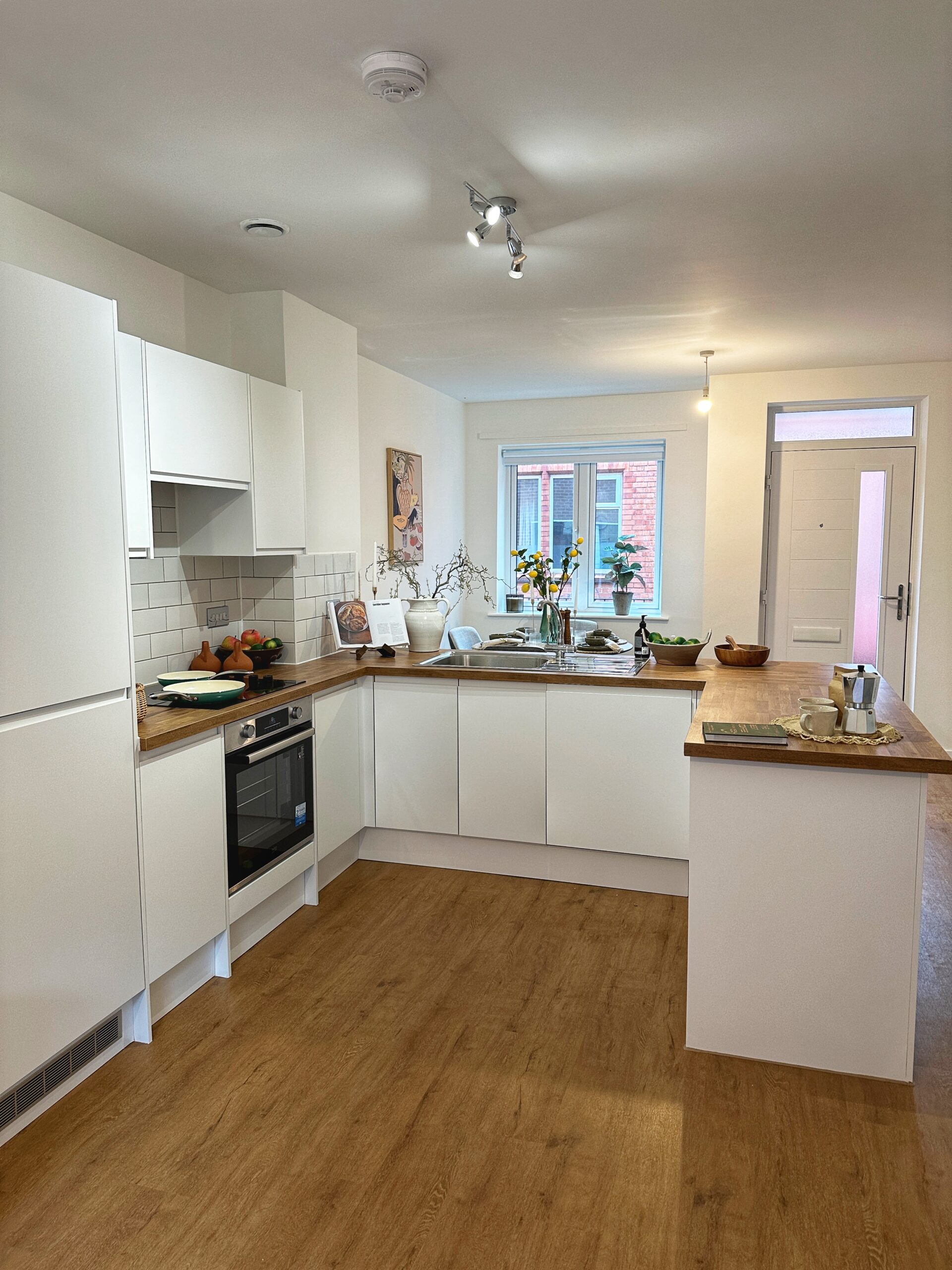 Inside Deansgate Gardens in Bolton