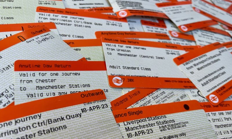 Train tickets