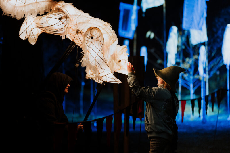 A magical family-friendly winter adventure with a light trail and live entertainment is returning to Tatton Park Gardens