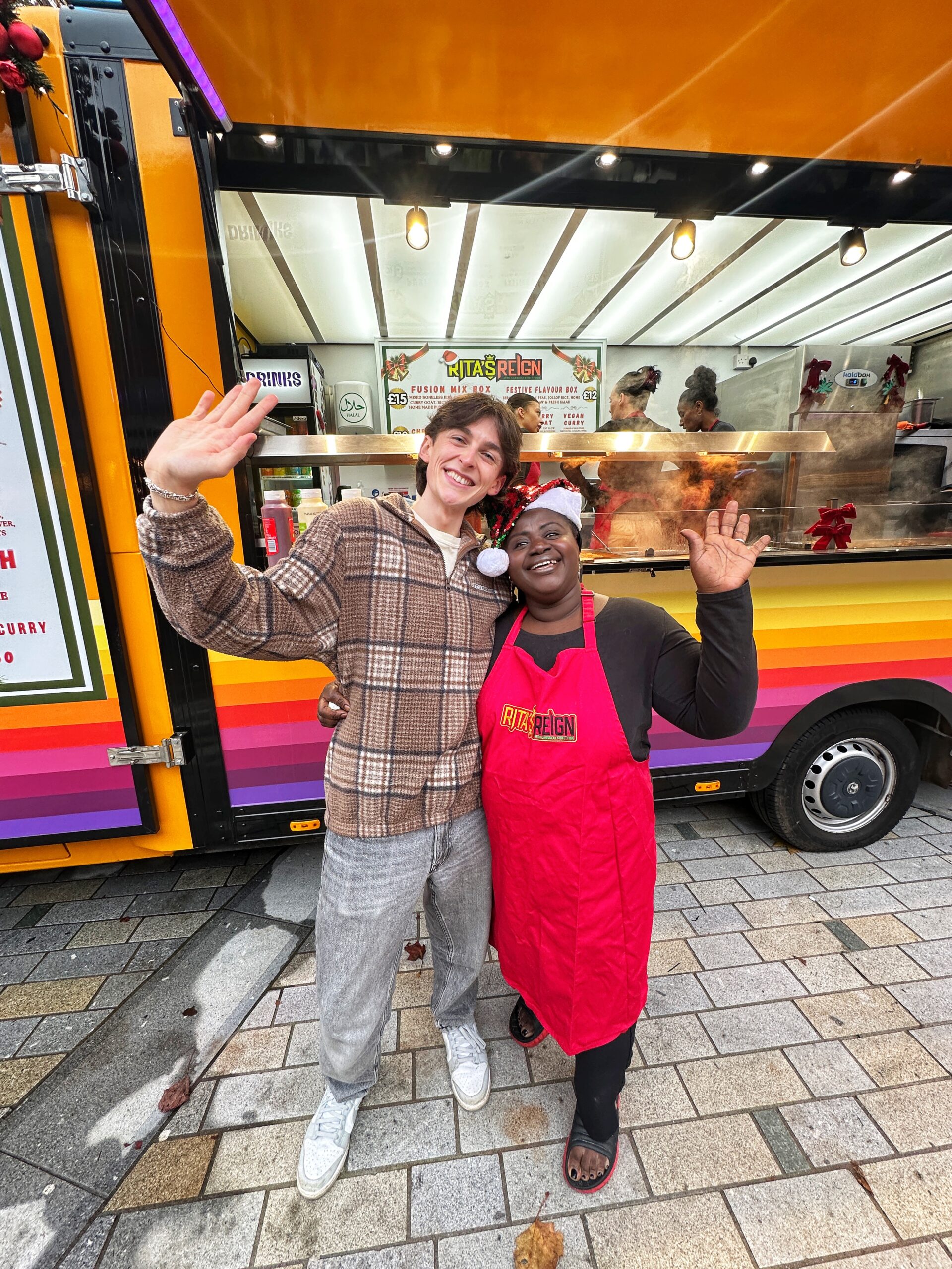 Rita's Reign is just one of many food vendors at Manchester Christmas Markets / Credit: The Manc Group