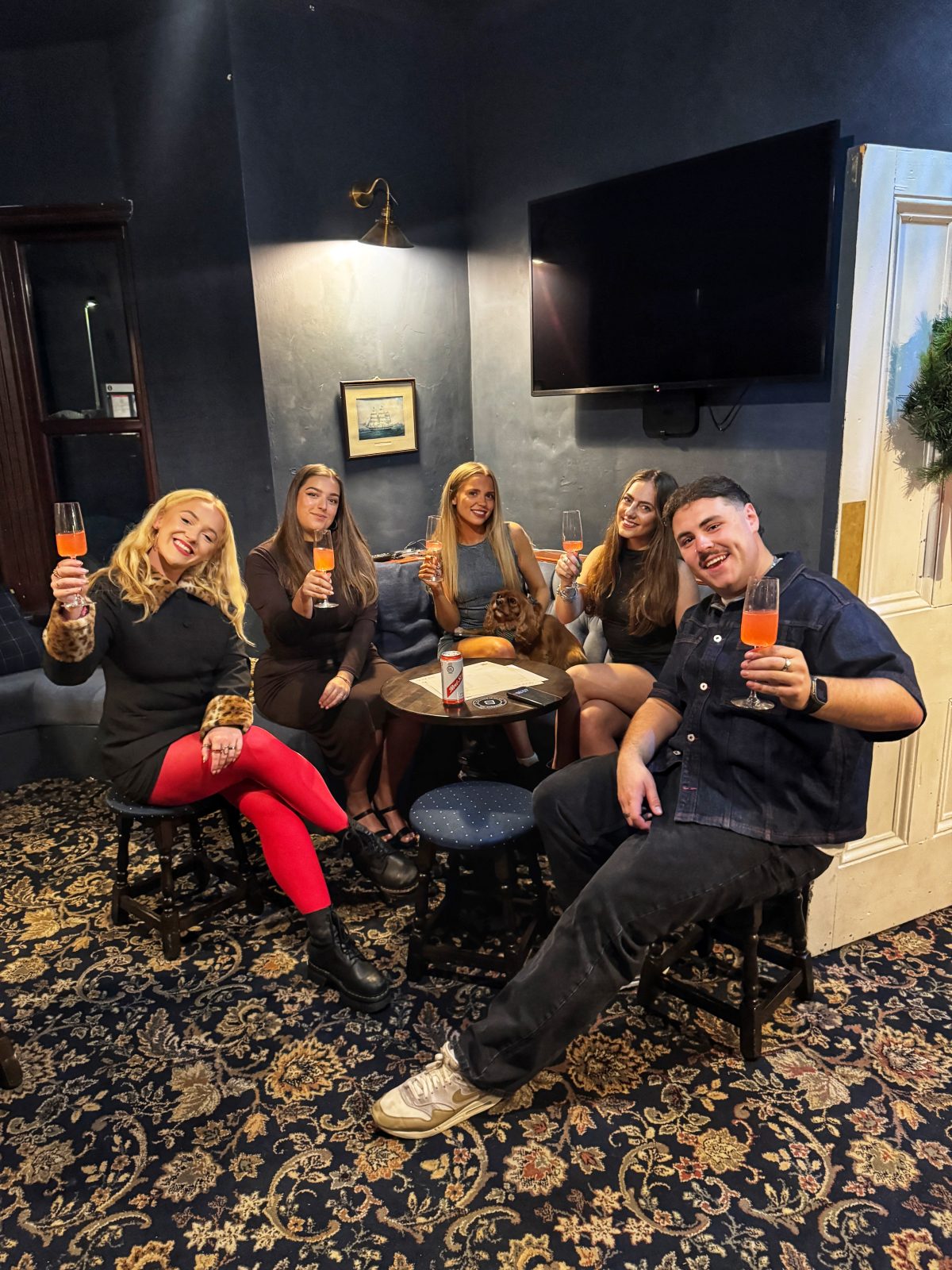 And generally enjoy your evening in your own private pub