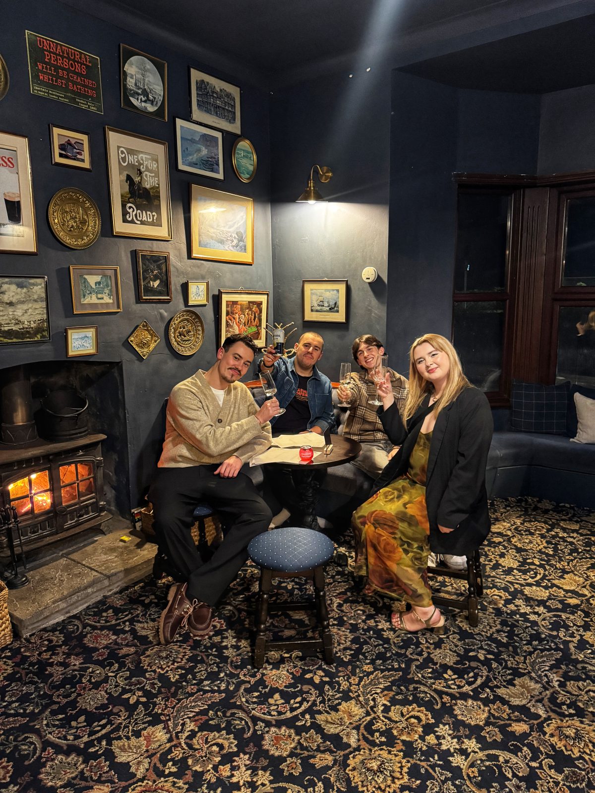 The Bodorgan Inn has its own pub