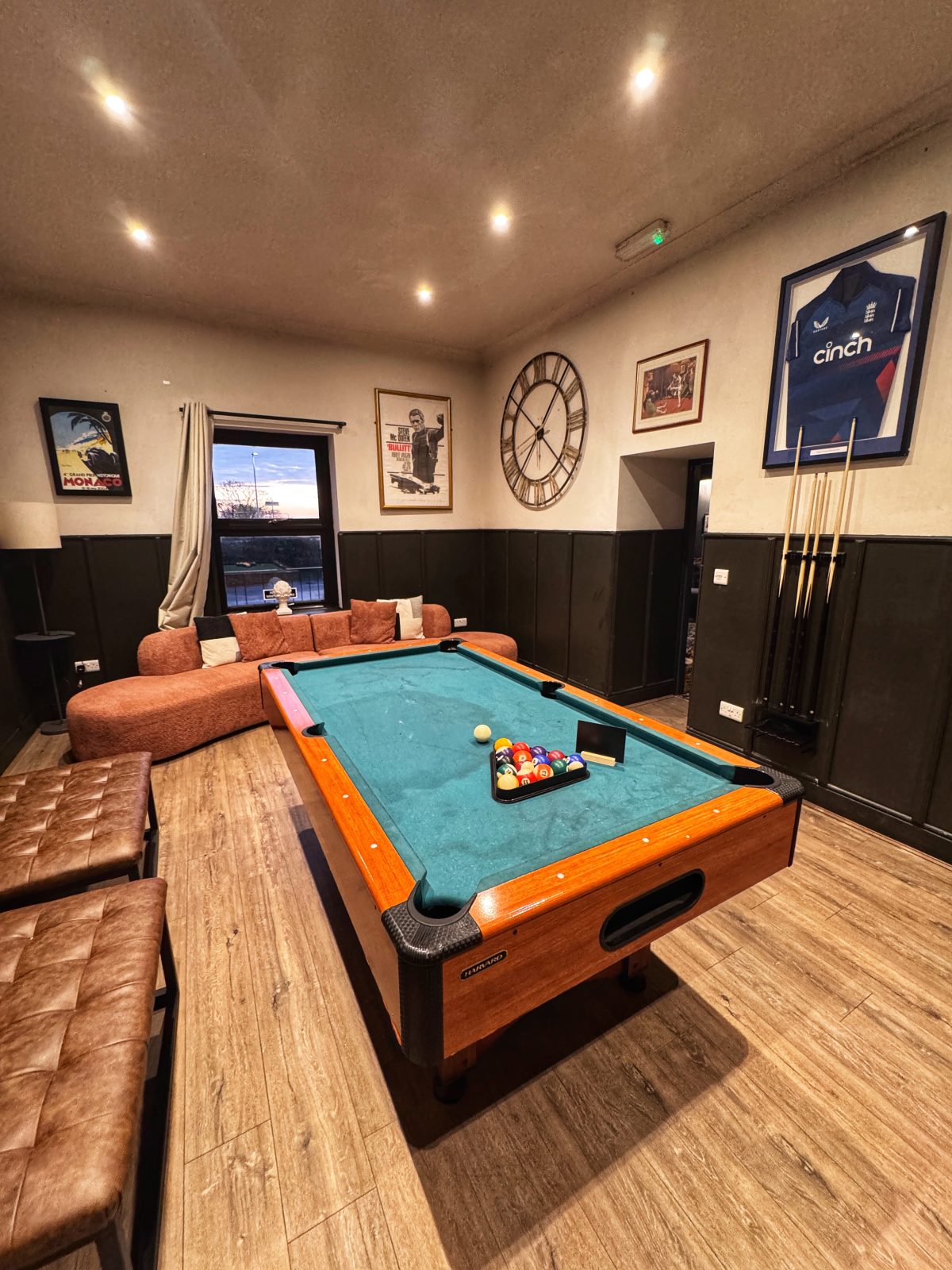 Play pool and darts