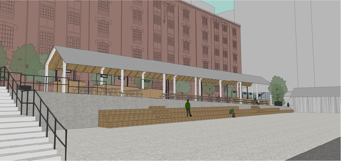 How Christmas at St John's could look. Credit: Supplied