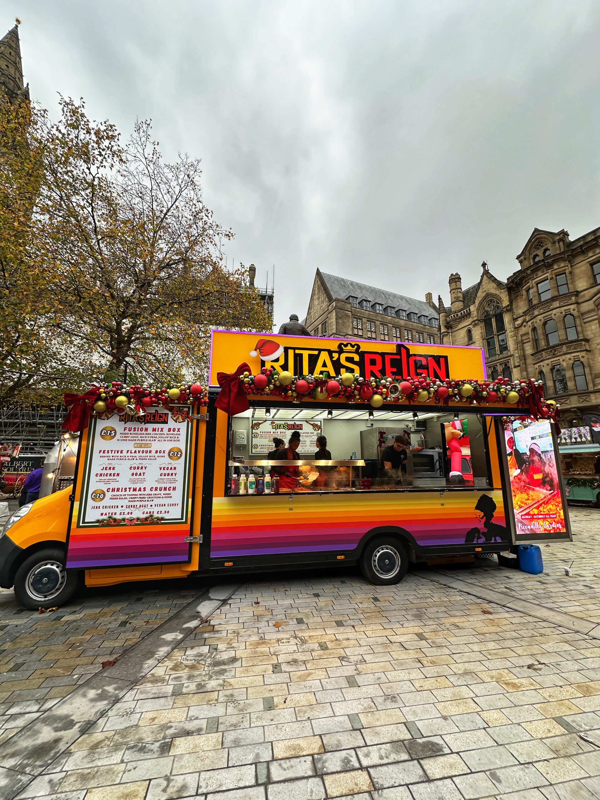 Rita's Reign is one of the new food traders at the Manchester Christmas Markets
