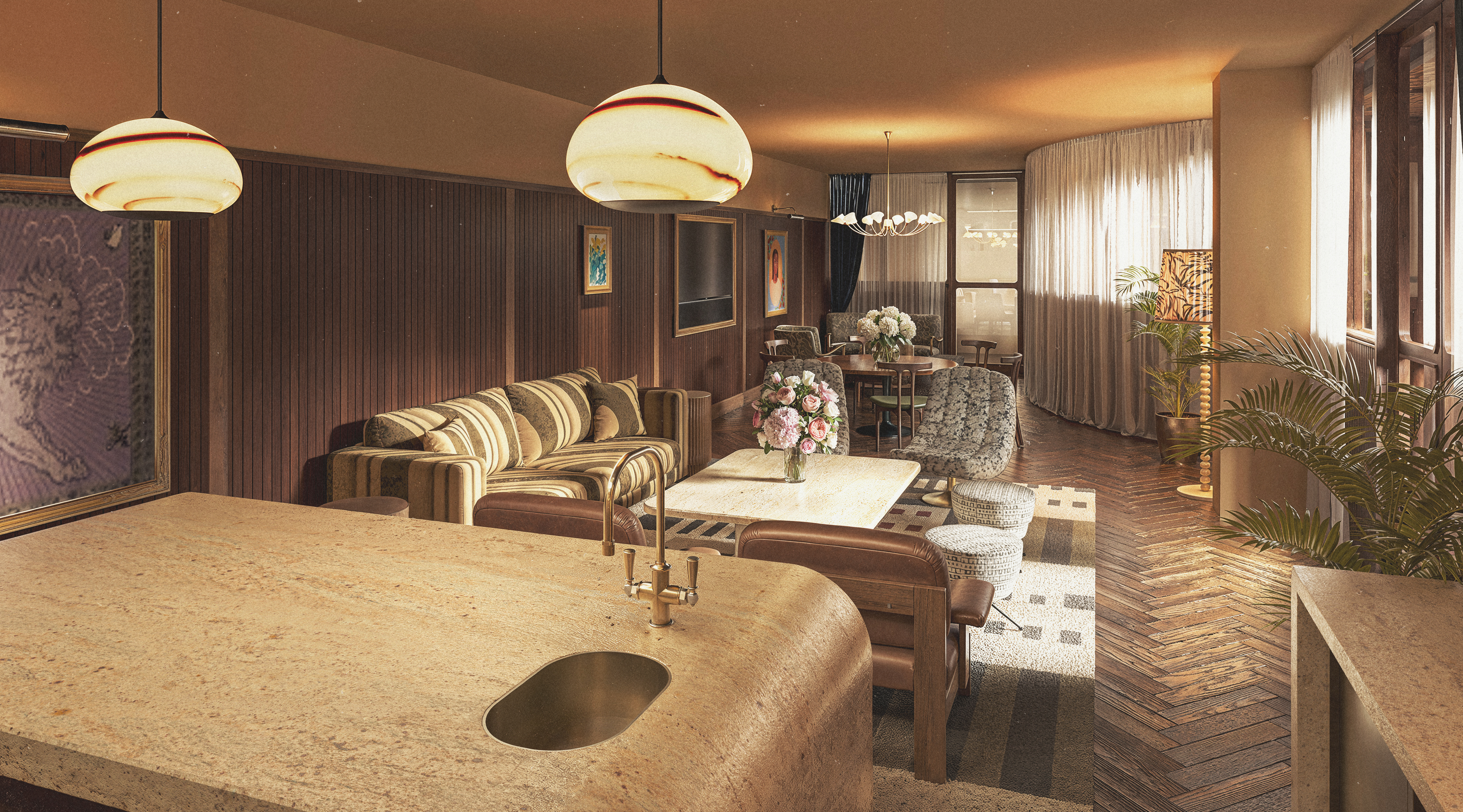 A VIP room at Mollie's Motel Manchester