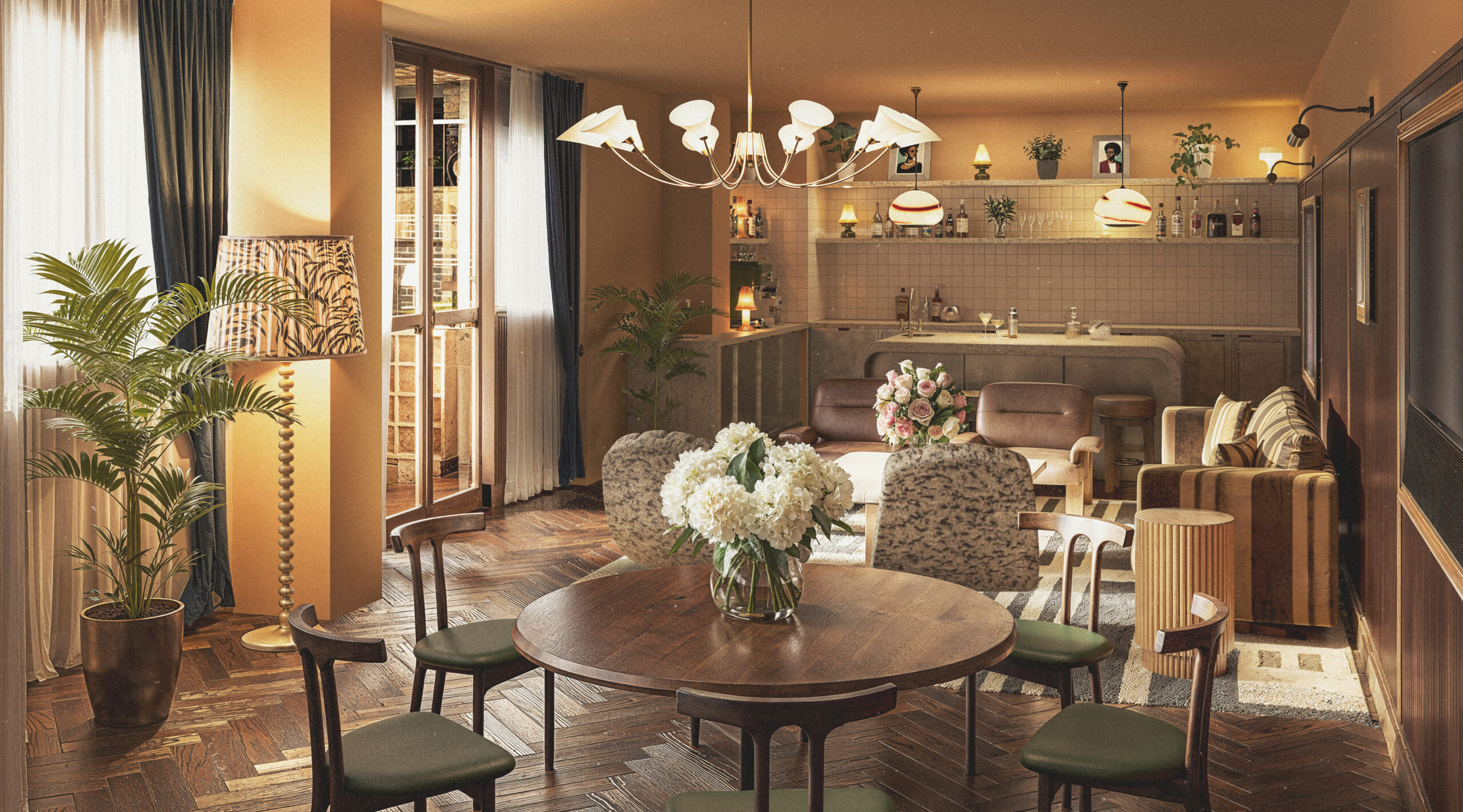 A VIP room at Mollie's Motel Manchester