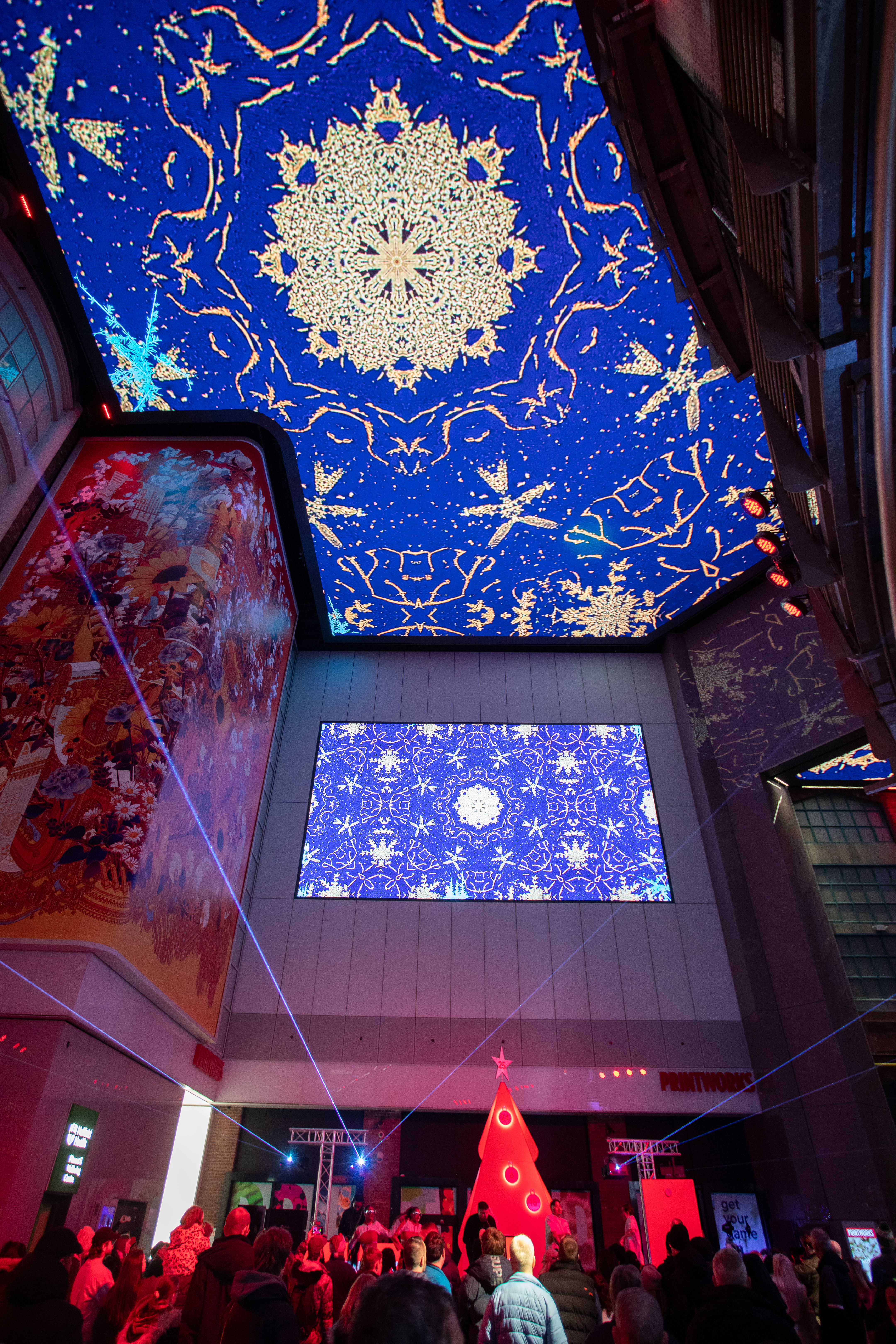 Printworks will host its Christmas Lights switch-on event in November.  Credit: Jason Lock Photography