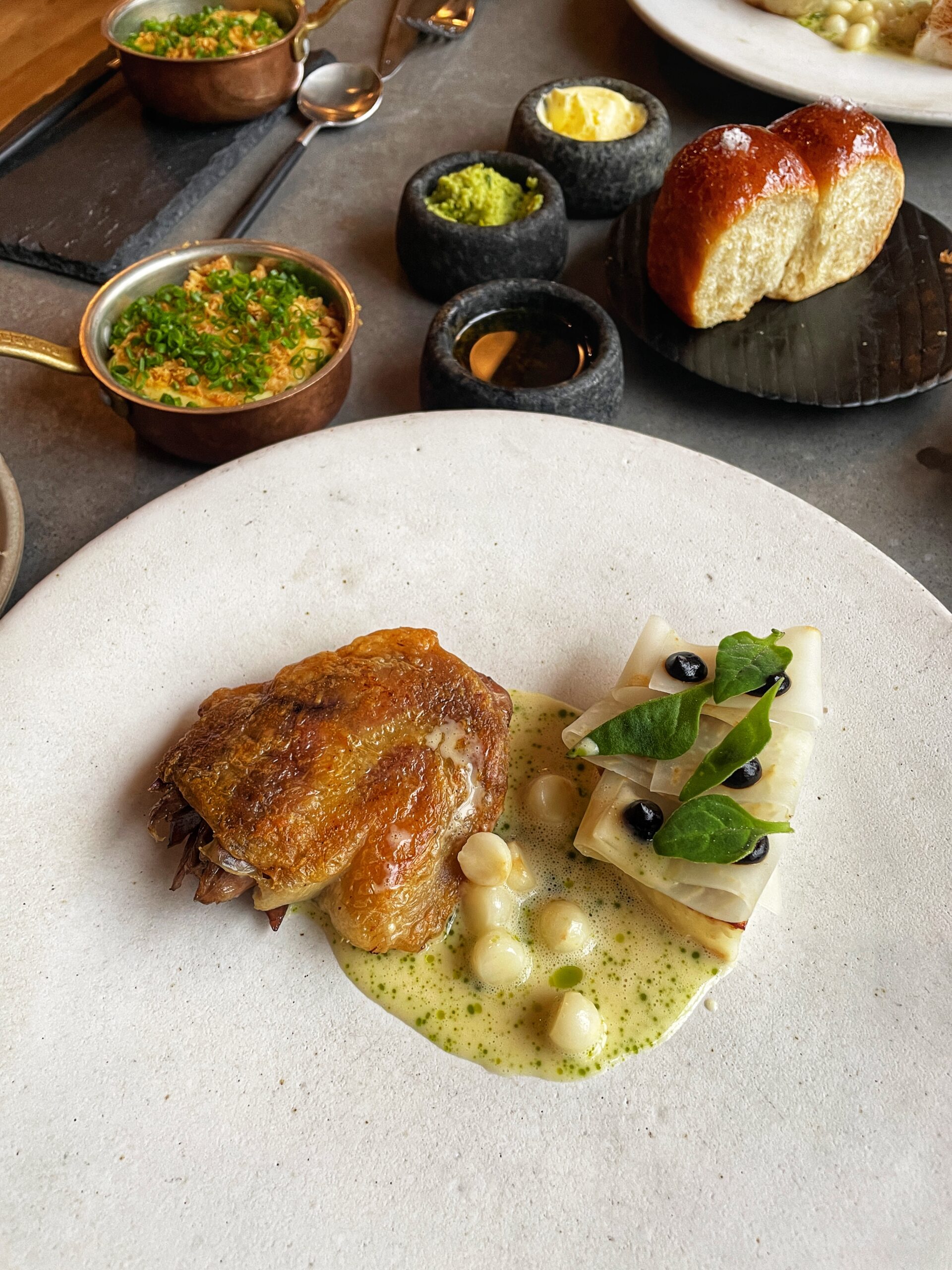 The main dish at Rogan & Co Local Heroes week