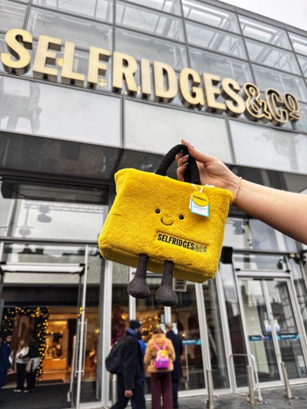 The Jellycat Amuseables Selfridges Bag. Credit: The Manc Group