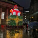 Zippy, Manchester's favourite Giant Santa, has made a surprise return