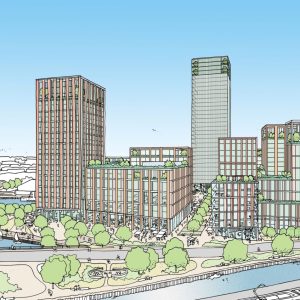 Plans unveiled for new 'island district' on Pomona Island in Manchester