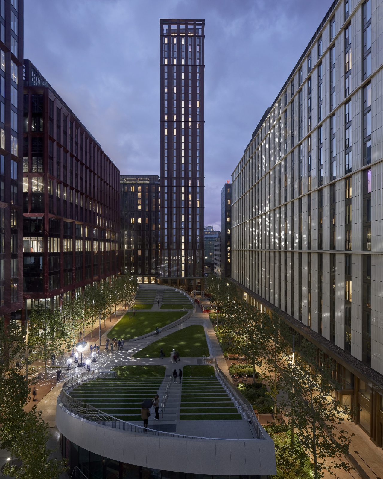 Circle Square is a great spot to visit for an alternative to the main Manchester Christmas Market. Credit: Studio Vertigo