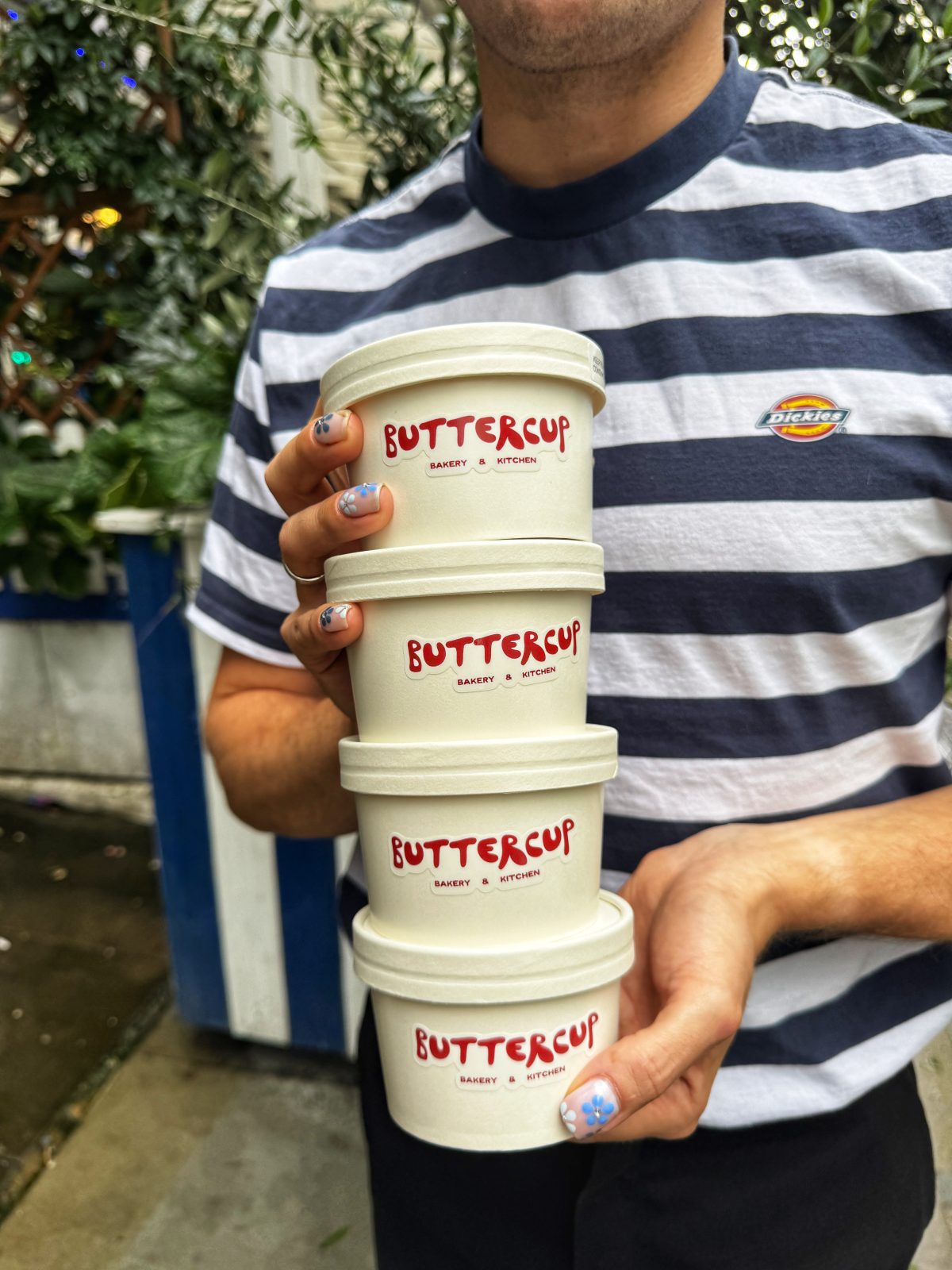 Buttercup banana pudding pots