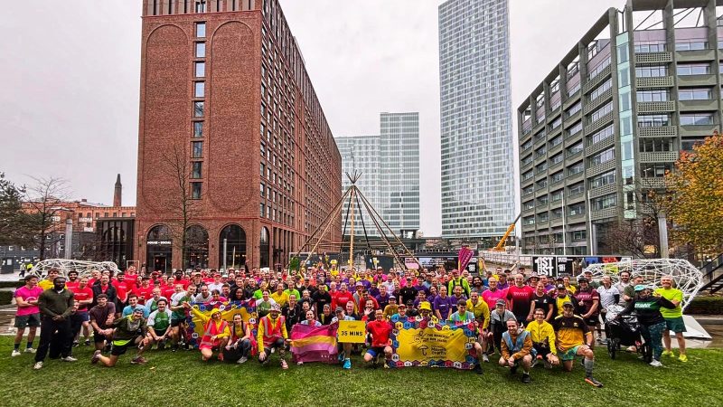 The Manchester 24 Hour Run Against Homelessness 2025 fundraising total