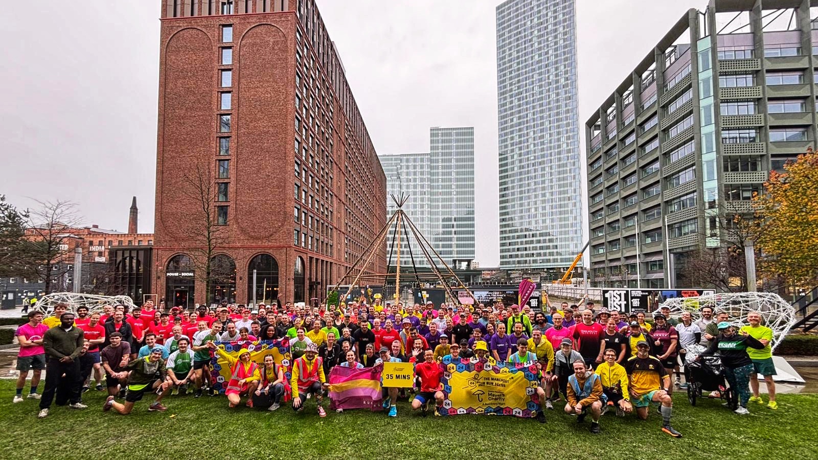 The Manchester 24 Hour Run Against Homelessness 2025 fundraising total