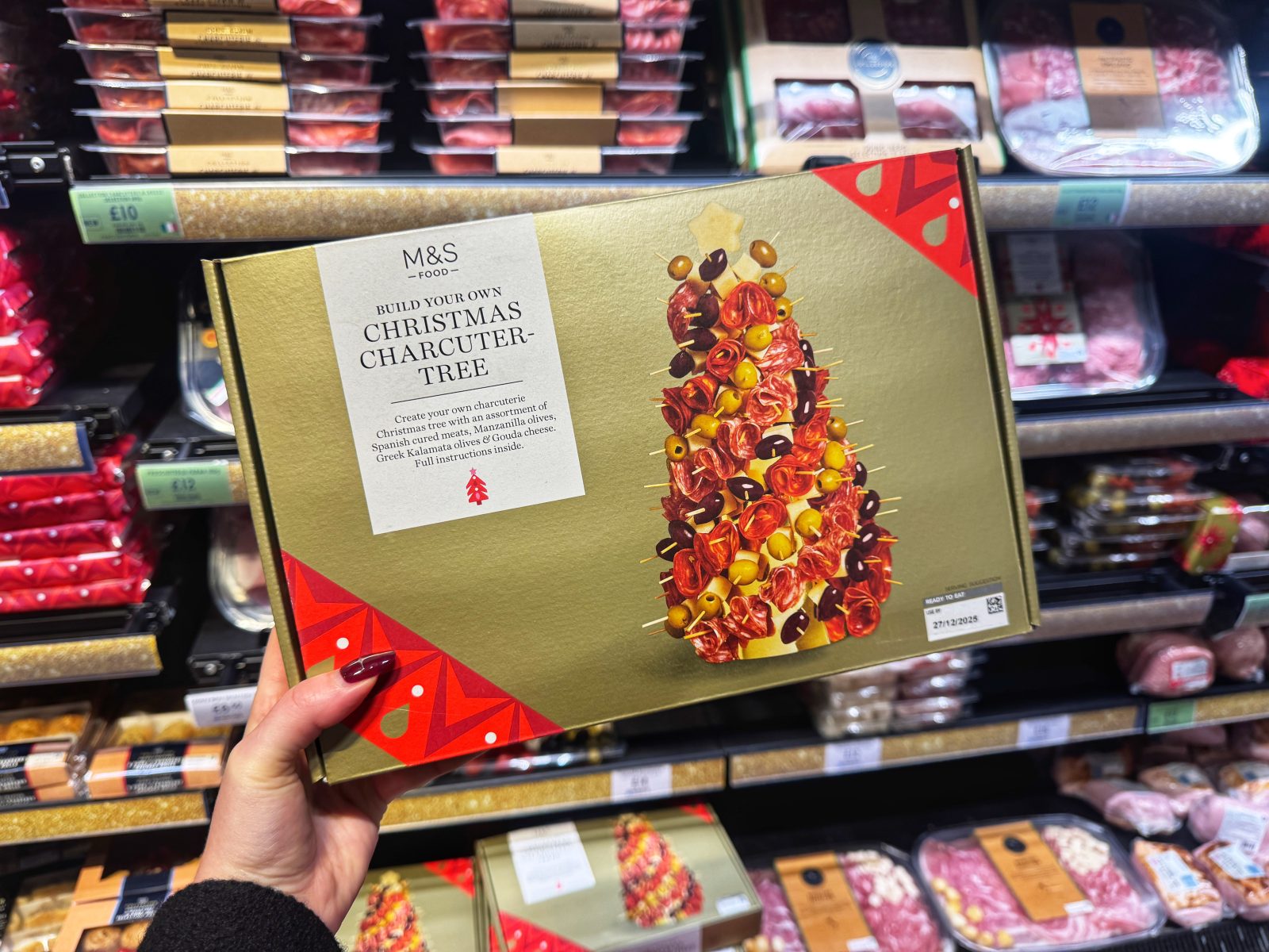 The M&S Charcutertree is back in its Christmas party food range
