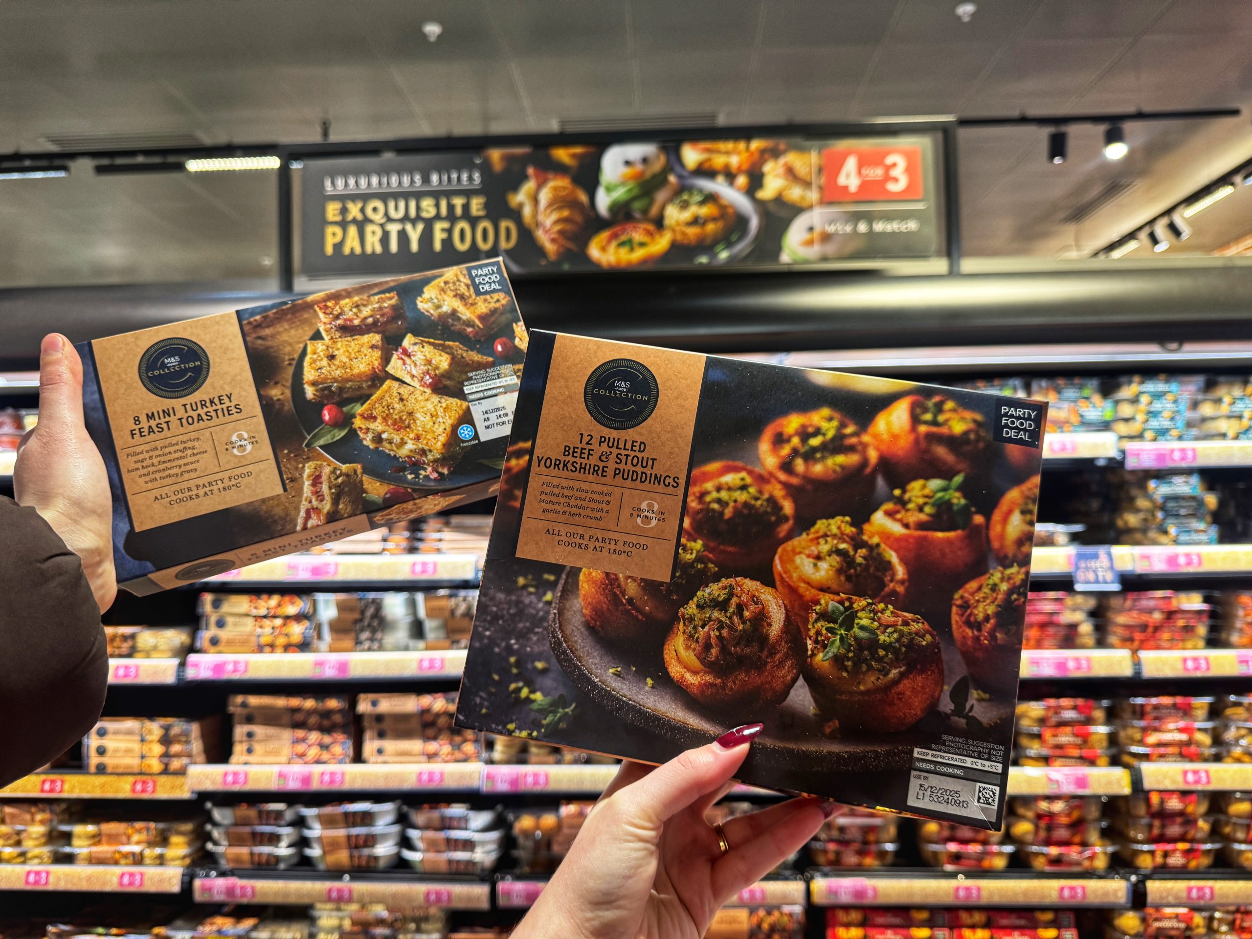 The best Christmas party food and picky bits from M&S this year
