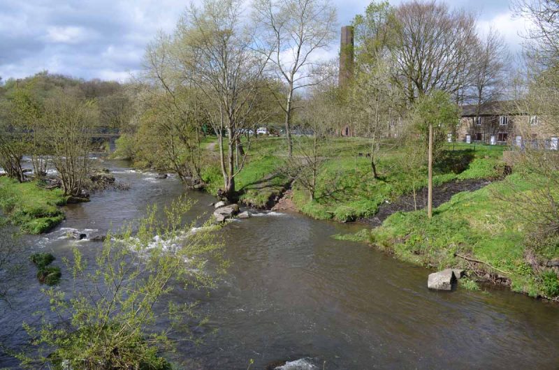 River Irwell at Burrs Country Park