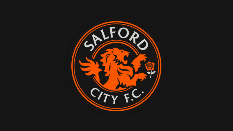 new Salford City club badge