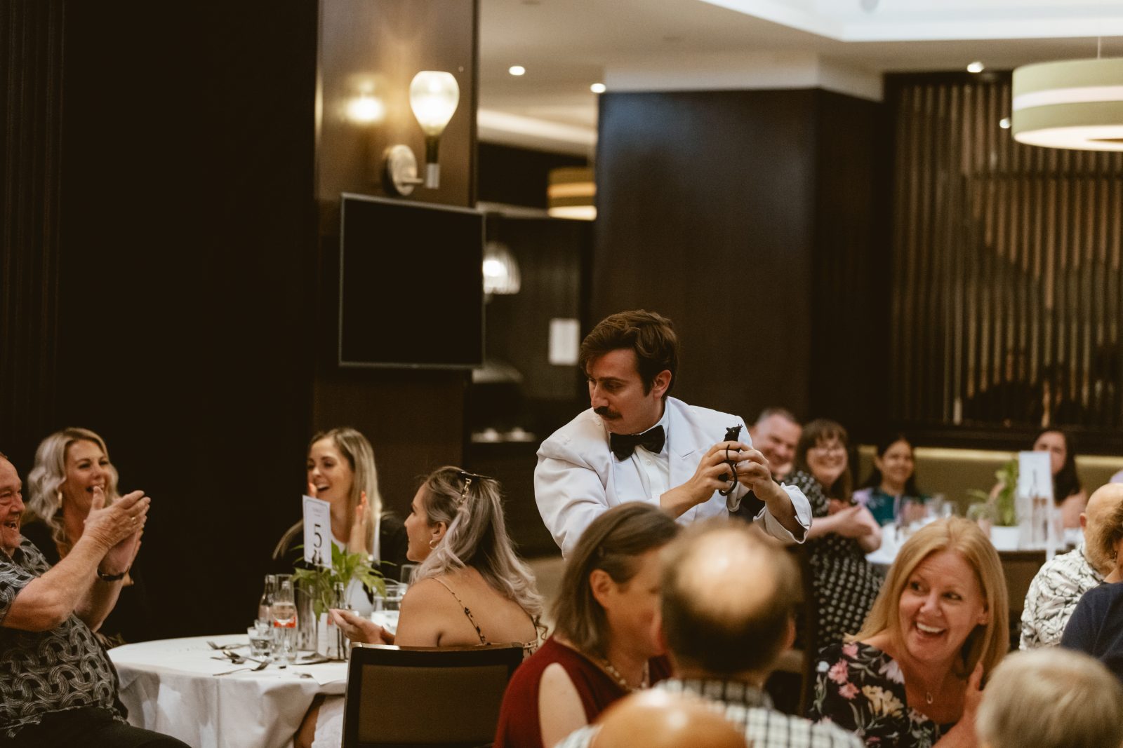 Around 70% of the action is improvised