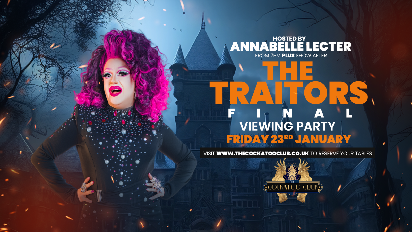 the traitors watch party manchester