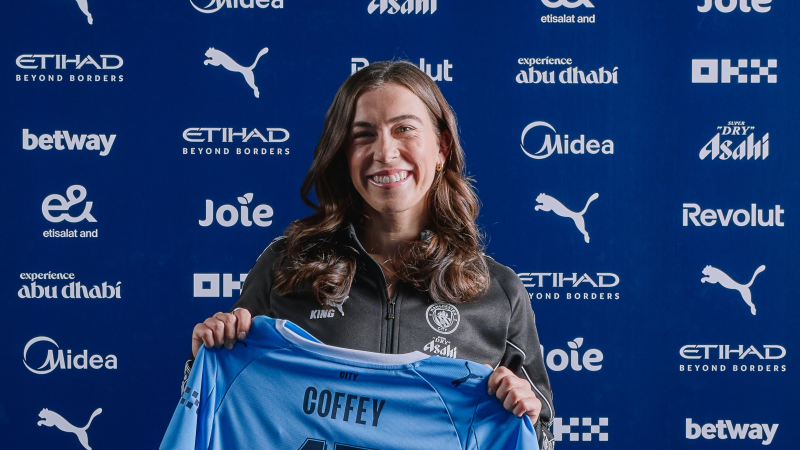 Sam Coffey joins Man City Women's team
