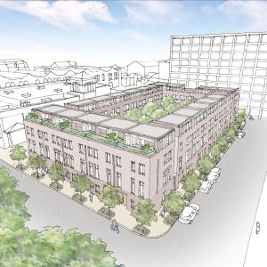 There are plans to build new townhouses right in the heart of Manchester city centre