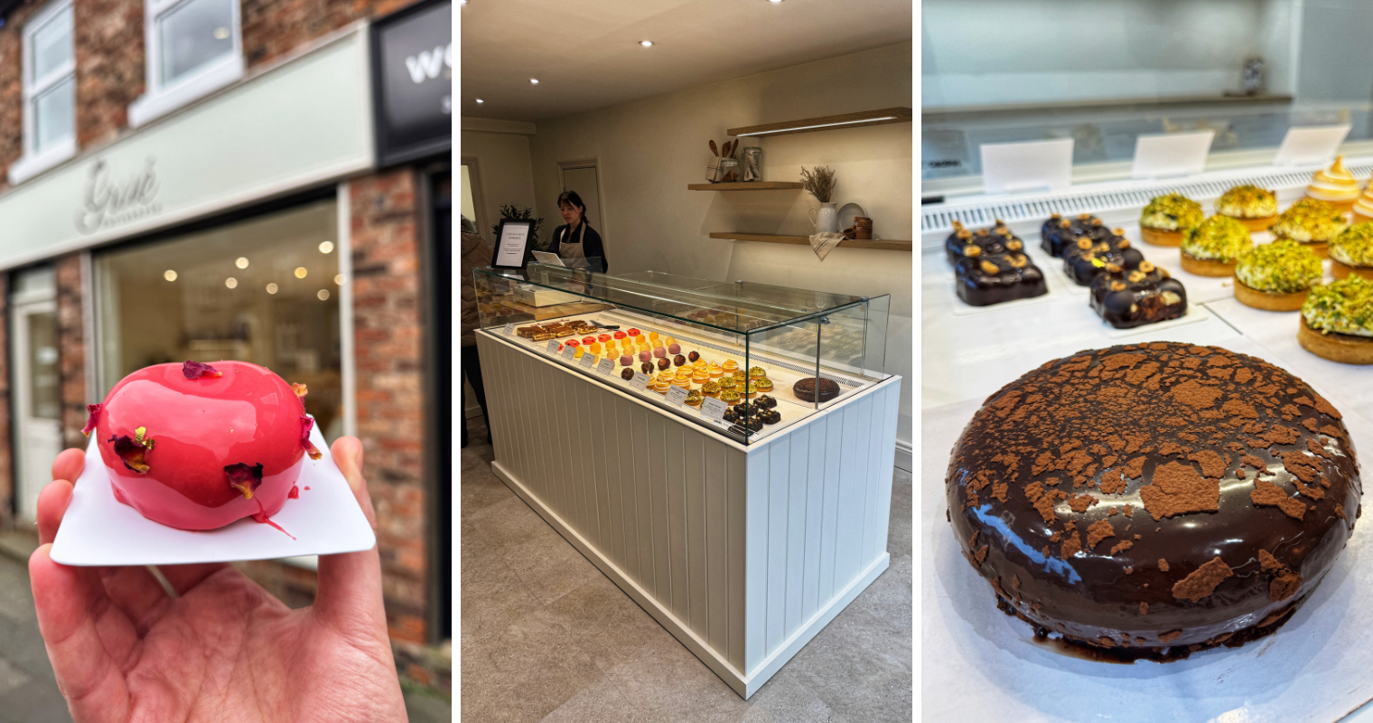 new French Grue Pastry patisserie Altrincham