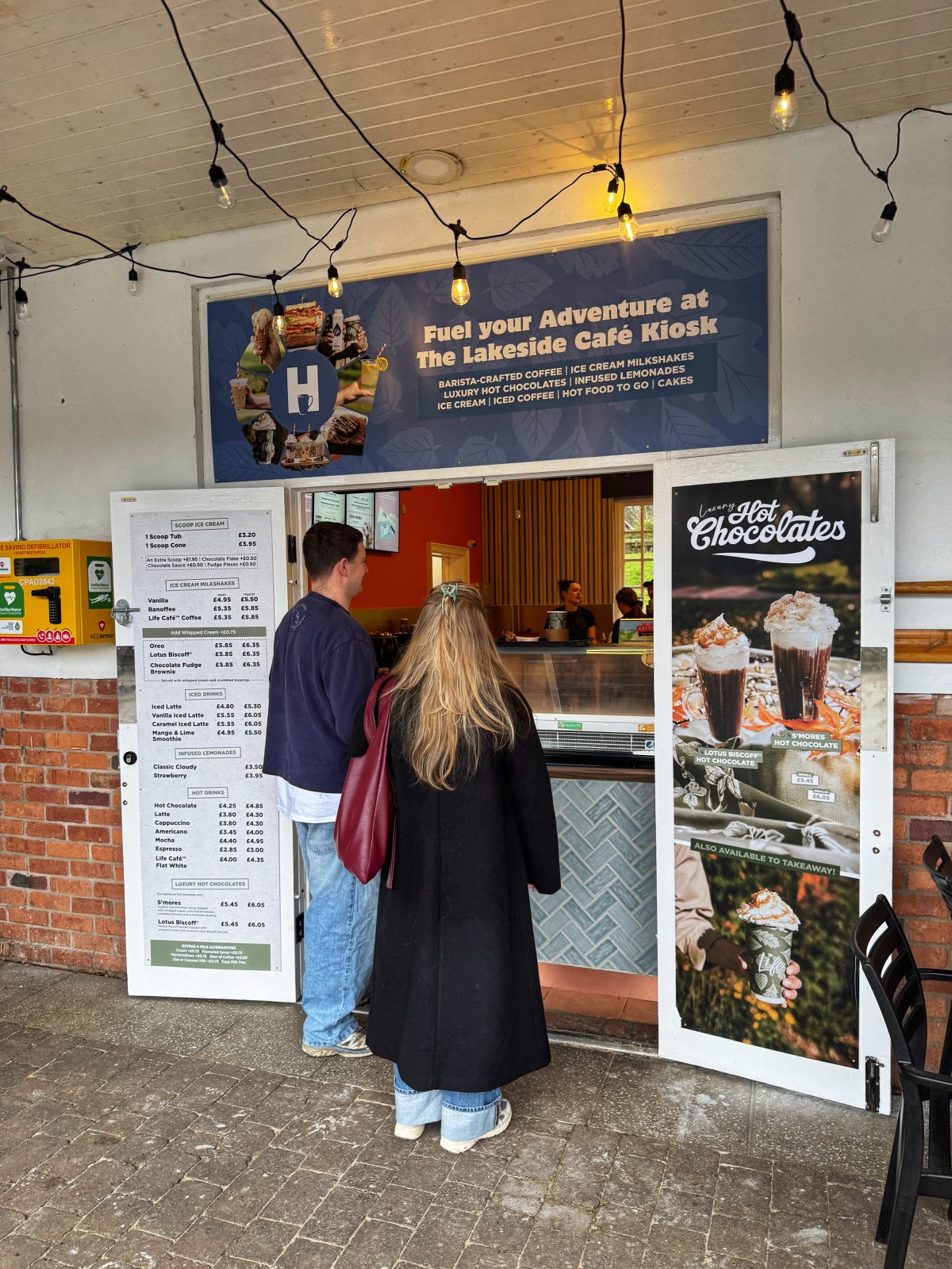 The takeaway coffee and ice cream hatch