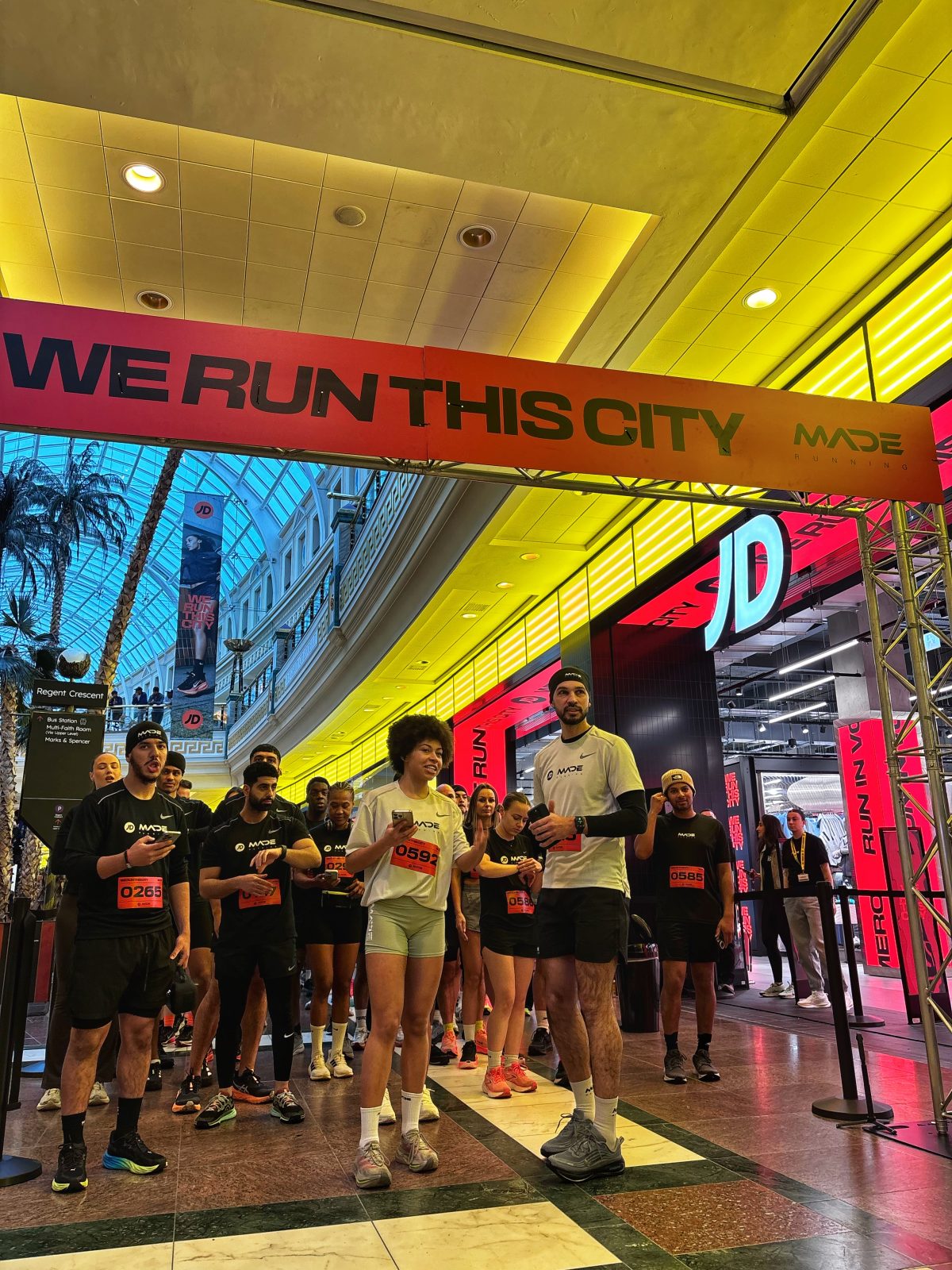 JD Sports, Nike and MADE Running just hosted a historic 5k race INSIDE the Trafford Centre&nbsp;