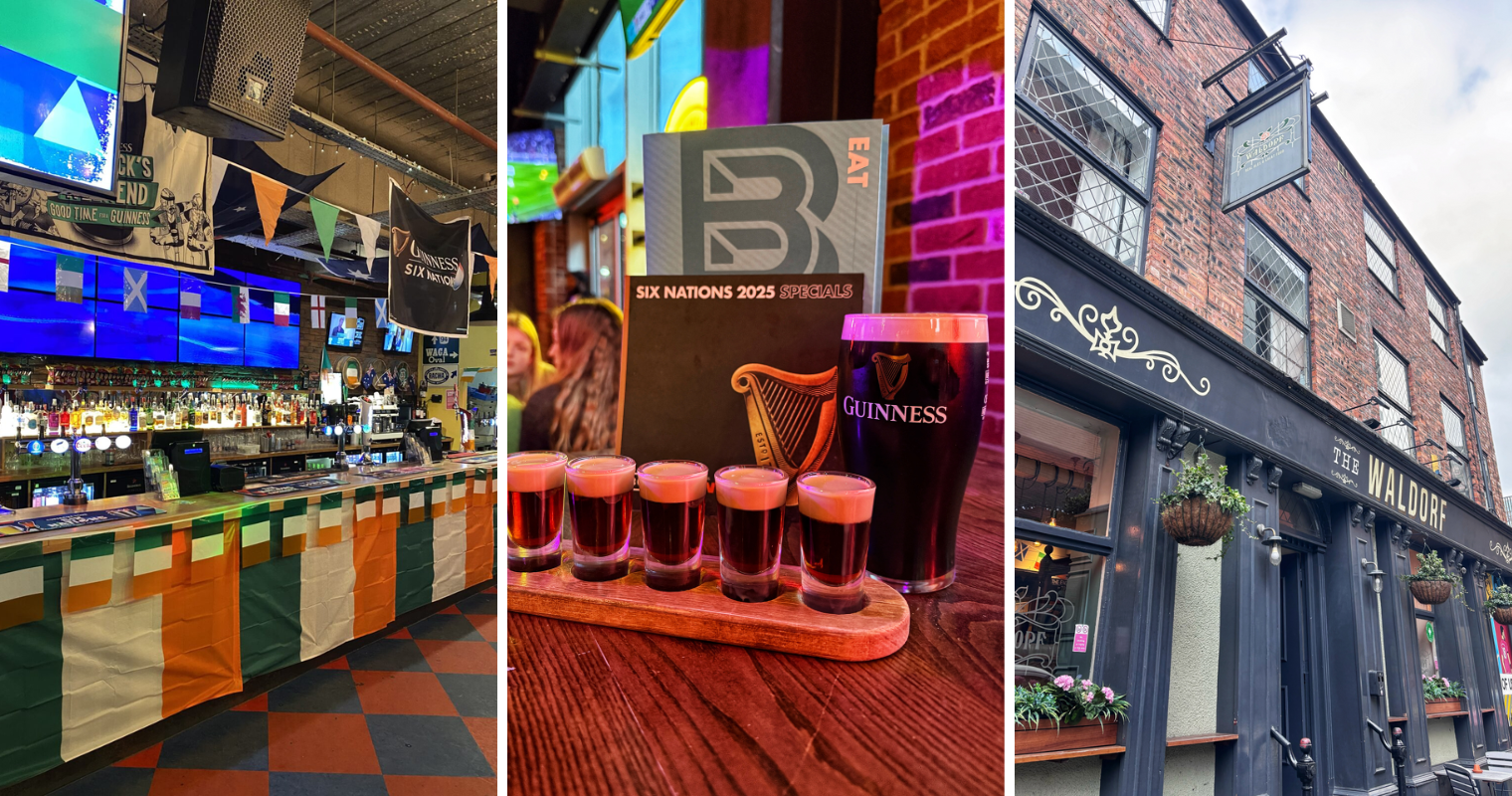 best places to watch the 2026 six nations in Manchester