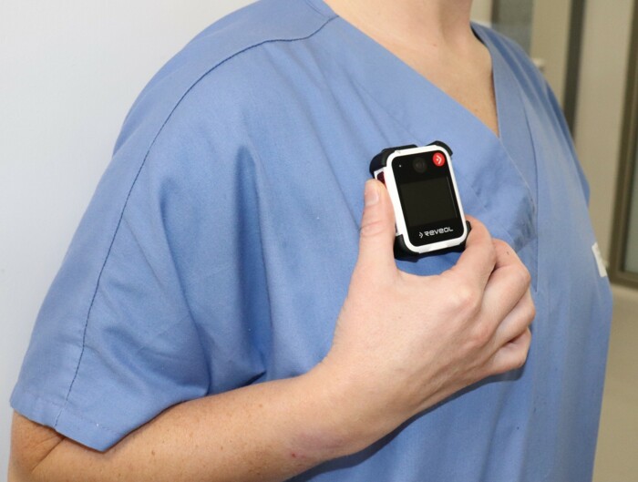 Body-worn cameras NHS staff
