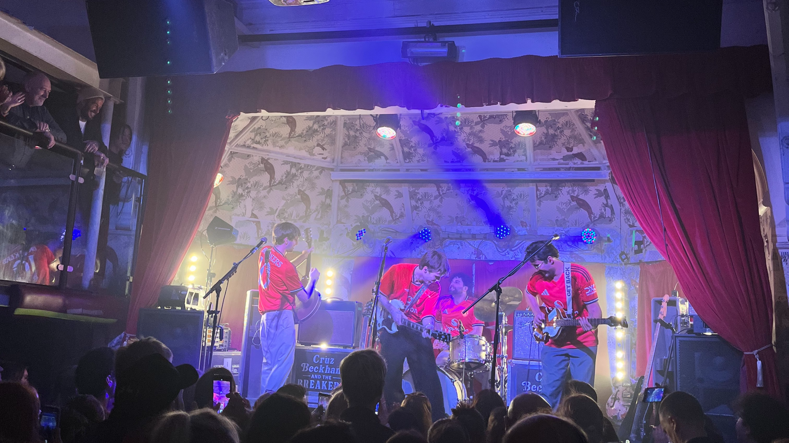 Cruz Beckham and the Breakers Manchester gig review Deaf Institute