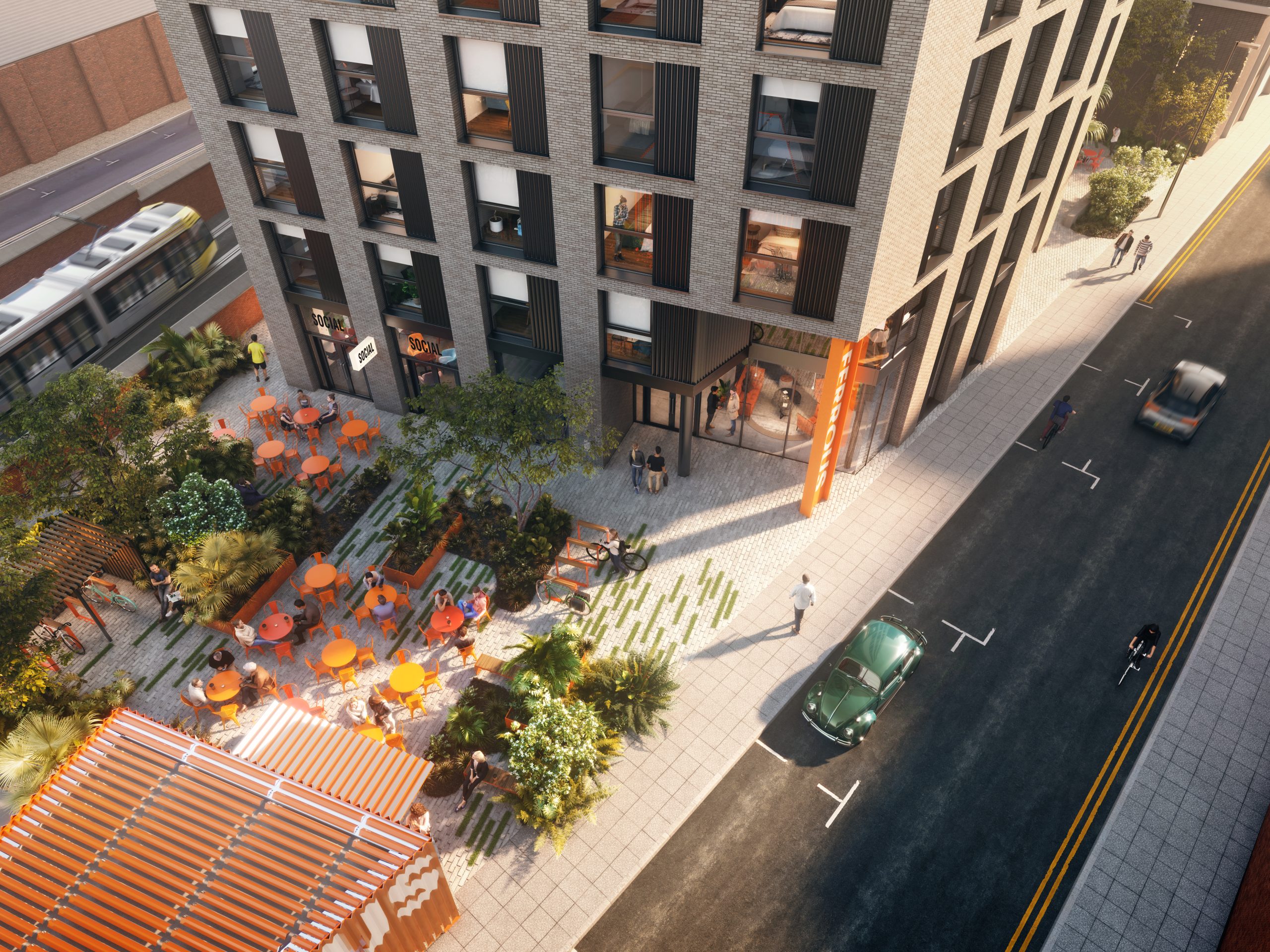 Ferrous is a new development in Piccadilly East in Manchester