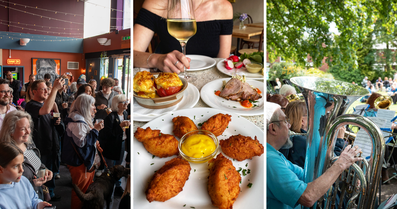 free all-day neighbourhood festival Stretford town centre